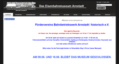 Desktop Screenshot of ebm-arnstadt.de