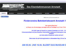 Tablet Screenshot of ebm-arnstadt.de